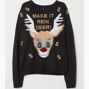 🎅 Super 🤶Cute 🎄 Knit Christmas Sweater 🦌